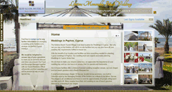 Desktop Screenshot of kefaloscyprusweddings.com